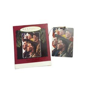 Vintage 1996 Hallmark Keepsake Ceramic Ornament Growth of a Leader Boys Scouts